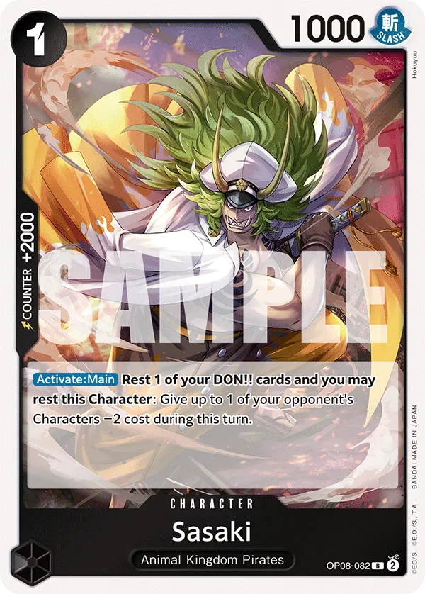 Sasaki · Two Legends OP08-082/163