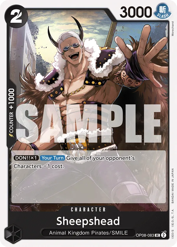 Sheepshead · Two Legends OP08-083/163