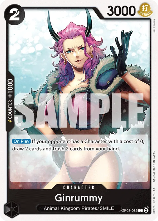 Ginrummy · Two Legends OP08-086/163