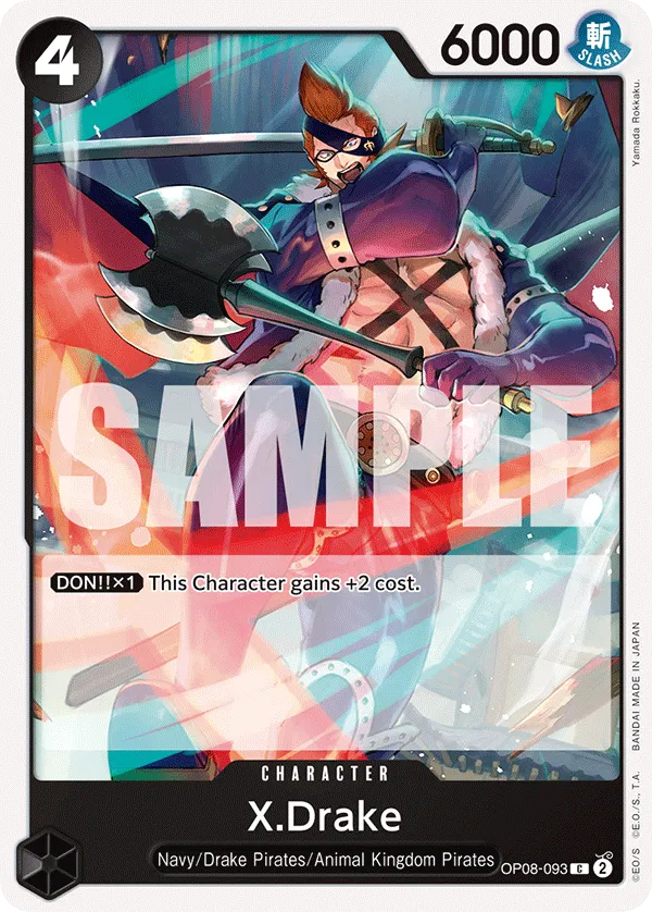 X.Drake · Two Legends OP08-093/163