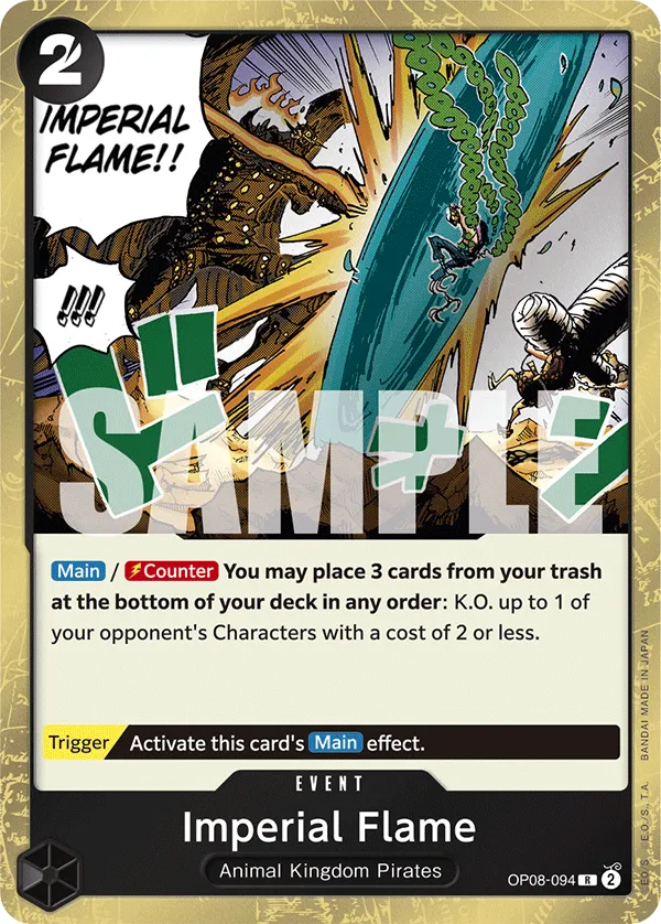Imperial Flame · Two Legends OP08-094/163