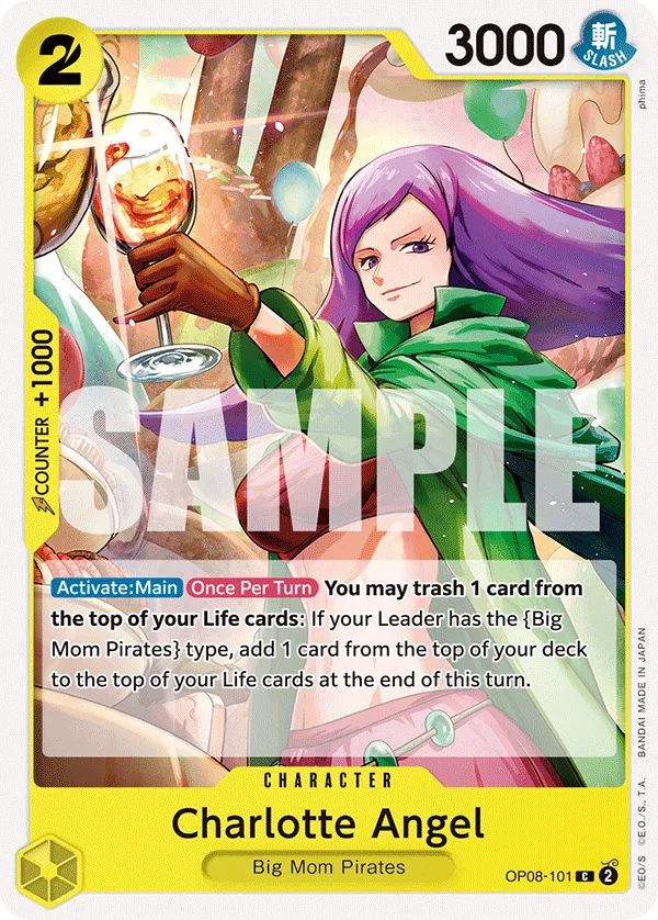 Charlotte Angel · Two Legends OP08-101/163