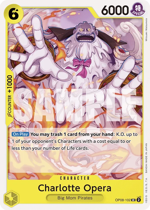 Charlotte Opera · Two Legends OP08-102/163