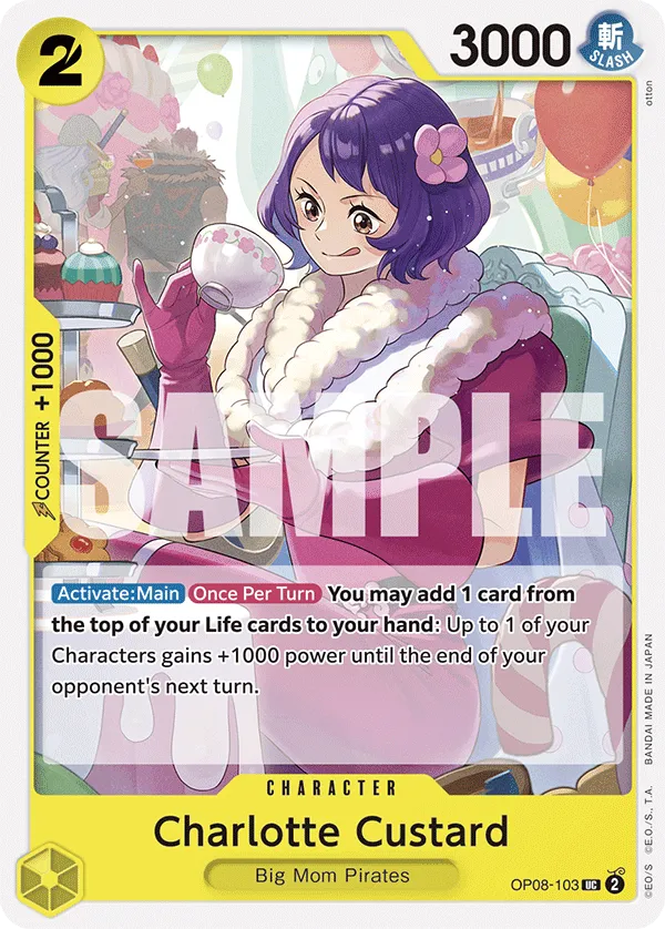 Charlotte Custard · Two Legends OP08-103/163