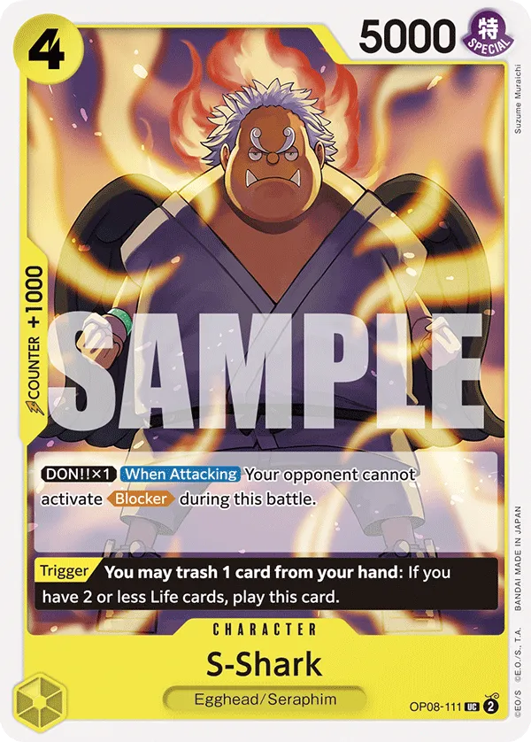 S-Shark · Two Legends OP08-111/163