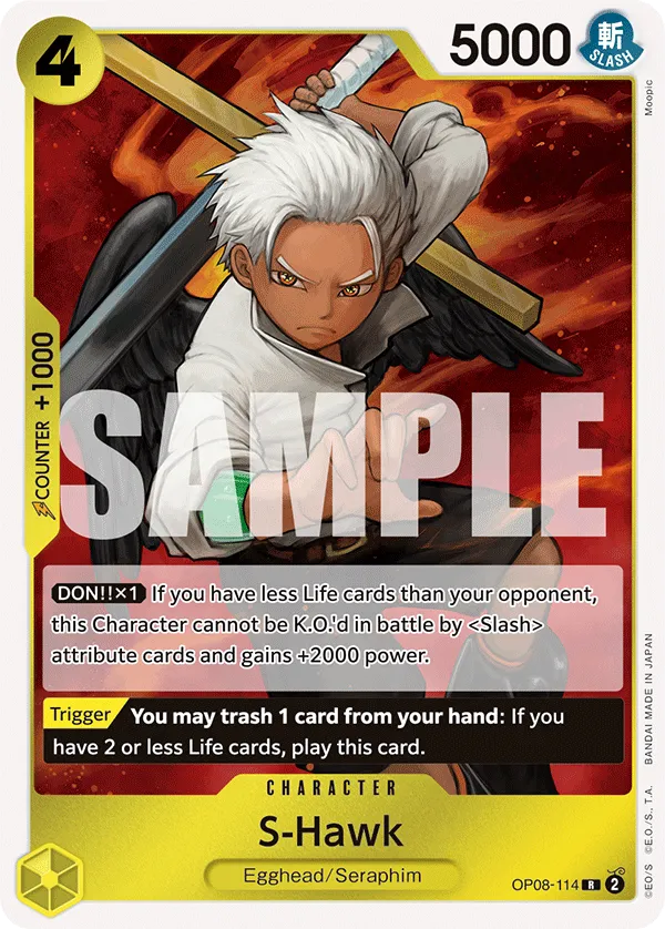 S-Hawk · Two Legends OP08-114/163