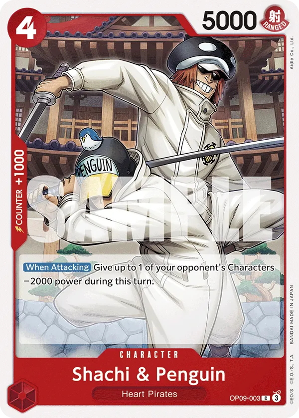 Shachi & Penguin · Emperors in the New World OP09-003/238