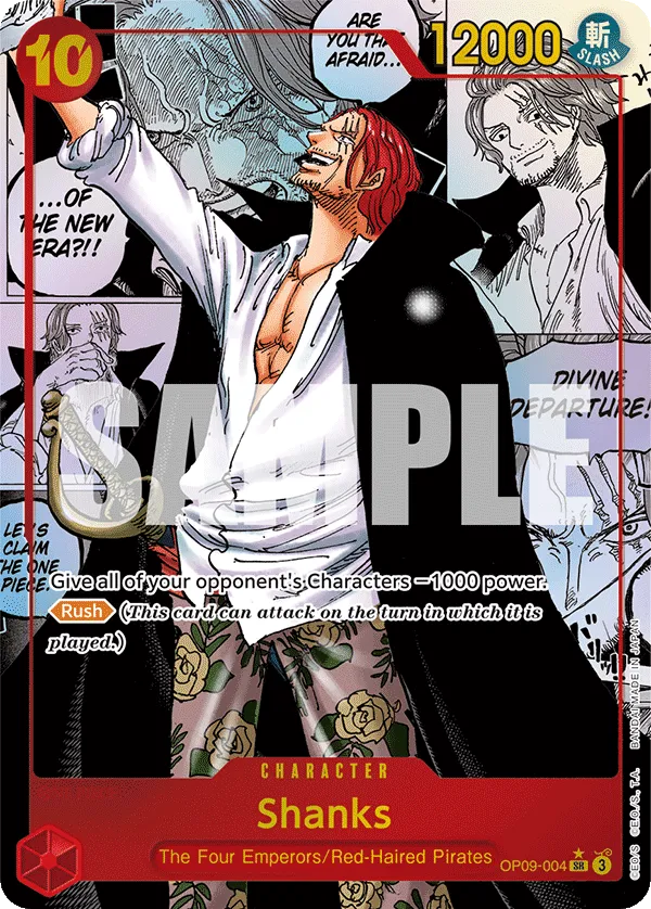 Shanks (004) (Manga) · Emperors in the New World OP09-004/238