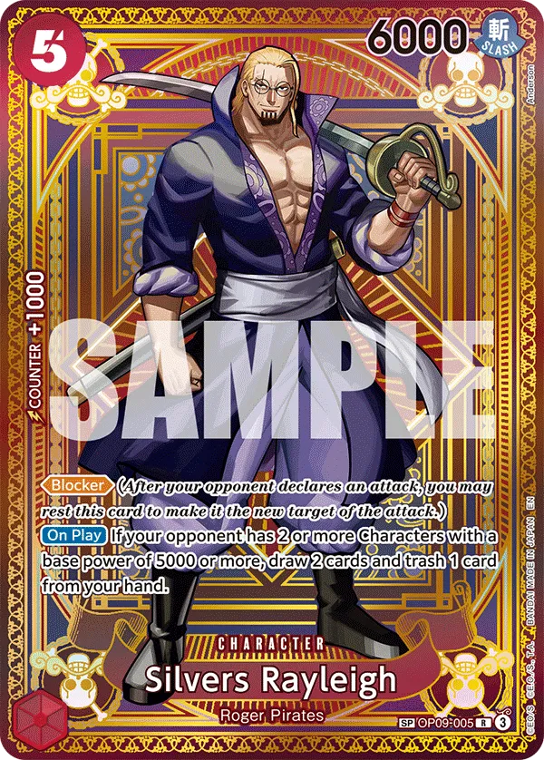 Silvers Rayleigh (SP) · Emperors in the New World OP09-005/238