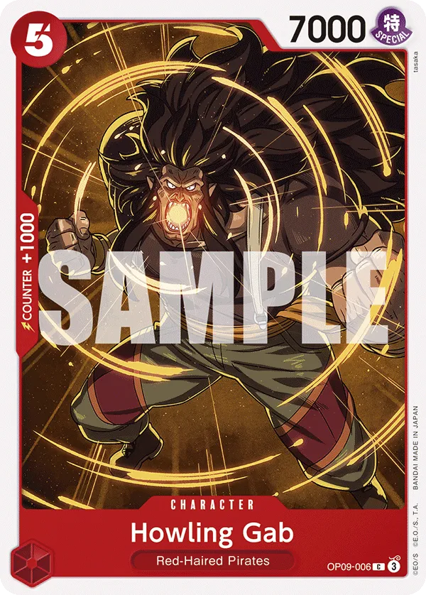 Howling Gab · Emperors in the New World OP09-006/238