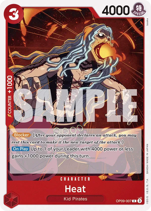 Heat · Emperors in the New World OP09-007/238
