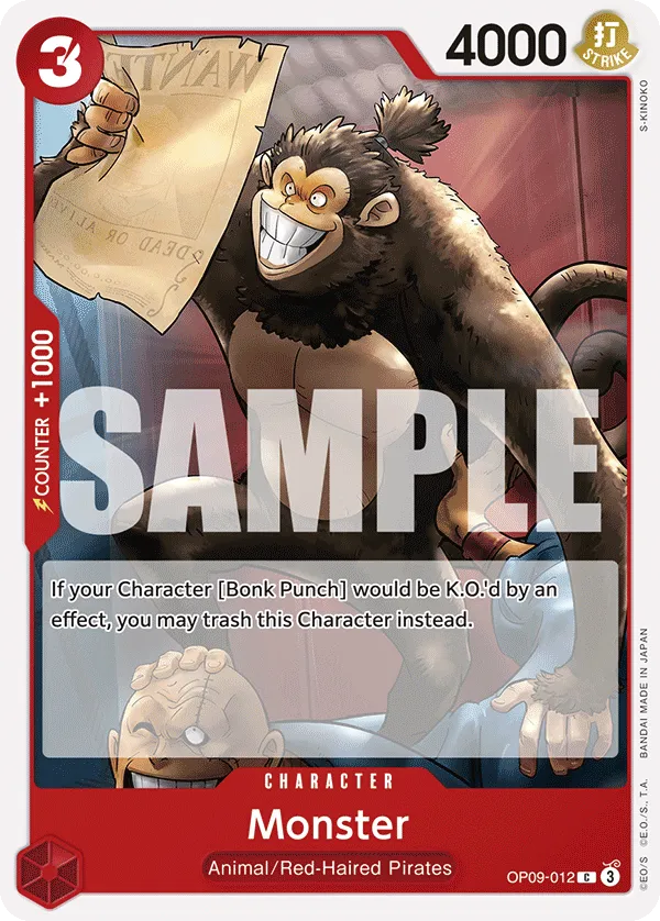 Monster · Emperors in the New World OP09-012/238