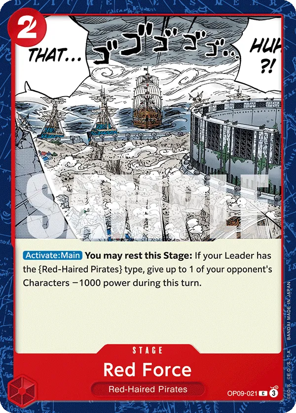 Red Force · Emperors in the New World OP09-021/238