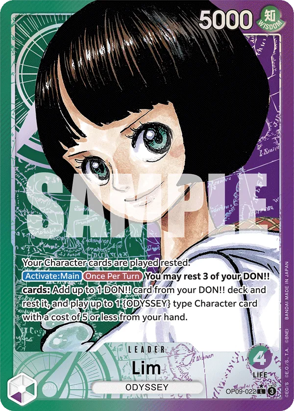 Lim (022) (Parallel) · Emperors in the New World OP09-022/238