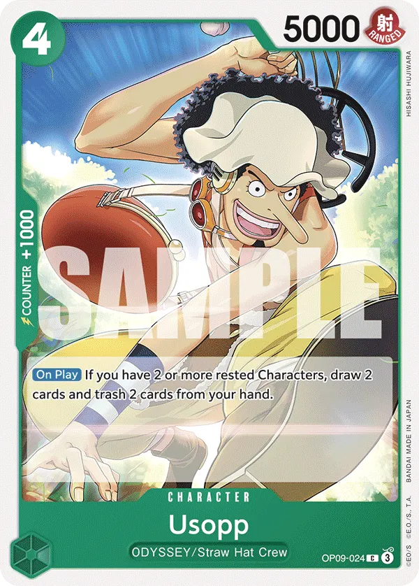 Usopp · Emperors in the New World OP09-024/238