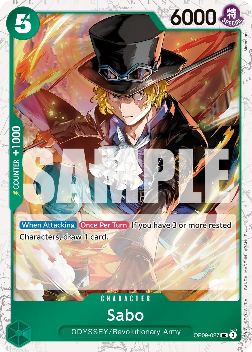 Sabo - OP09-027 (Pirate Foil) · Emperors in the New World OP09-027/238