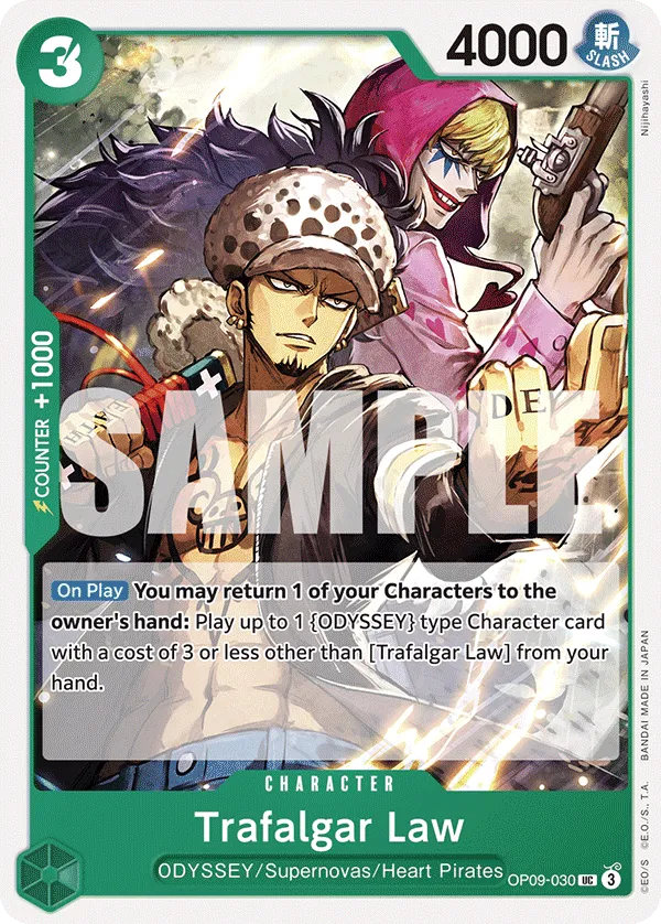 Trafalgar Law · Emperors in the New World OP09-030/238