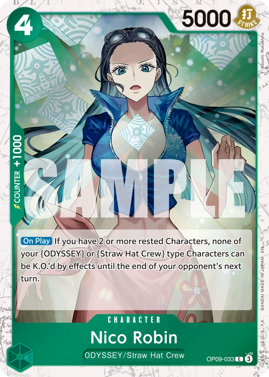 Nico Robin - OP09-033 (Pirate Foil) · Emperors in the New World OP09-033/238