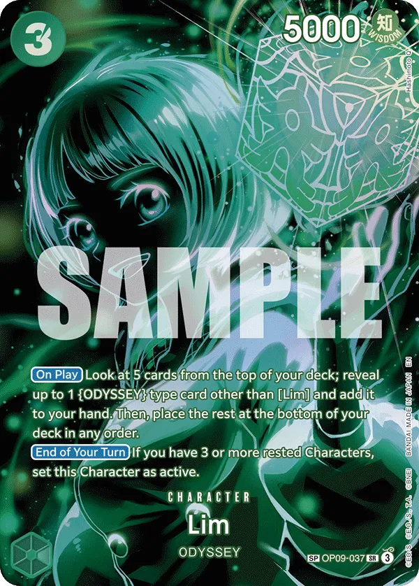 Lim (SP) · Emperors in the New World OP09-037/238