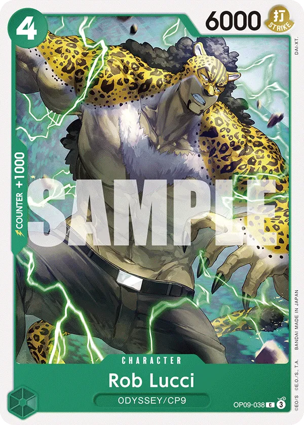 Rob Lucci · Emperors in the New World OP09-038/238