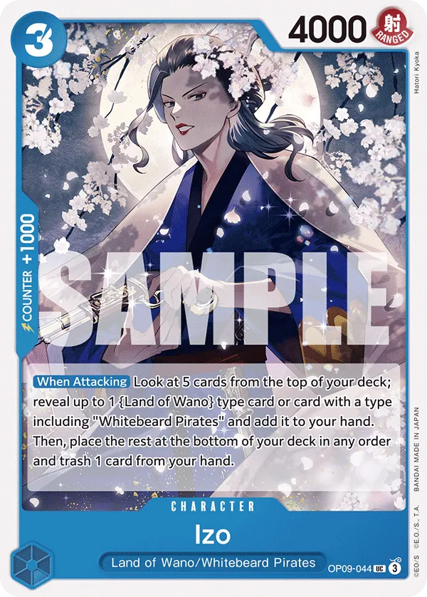 Izo · Emperors in the New World OP09-044/238