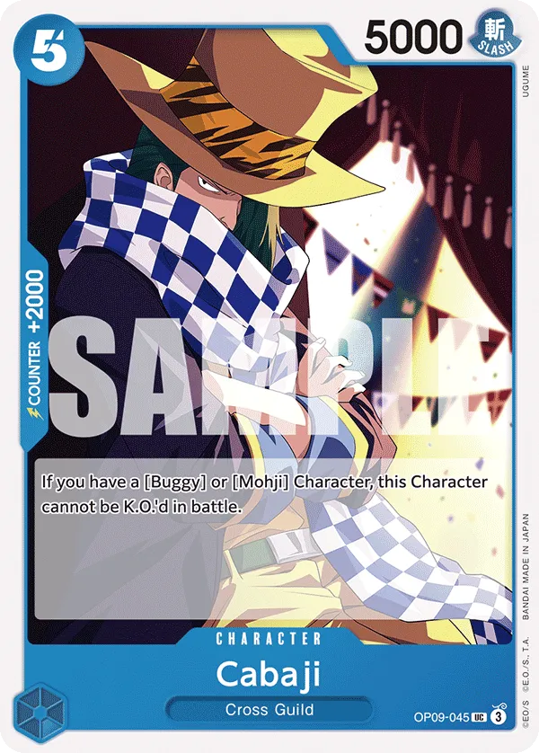 Cabaji · Emperors in the New World OP09-045/238