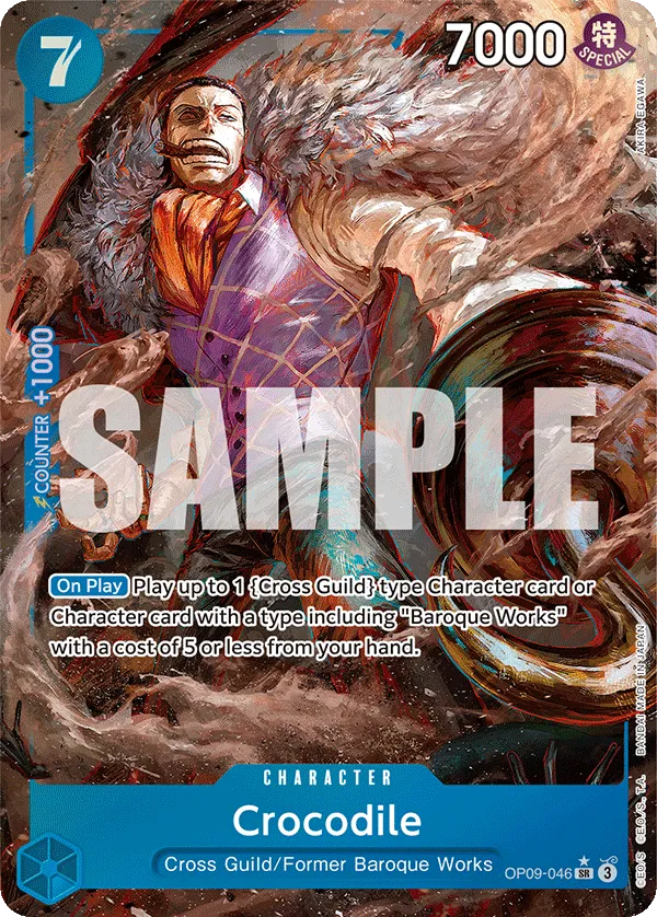 Crocodile (046) (Parallel) · Emperors in the New World OP09-046/238