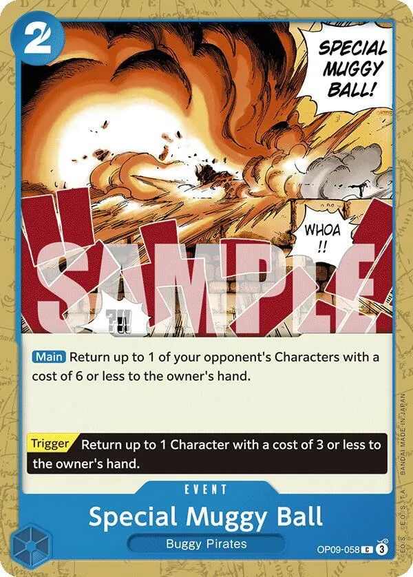 Special Muggy Ball · Emperors in the New World OP09-058/238