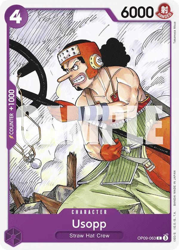 Usopp · Emperors in the New World OP09-063/238