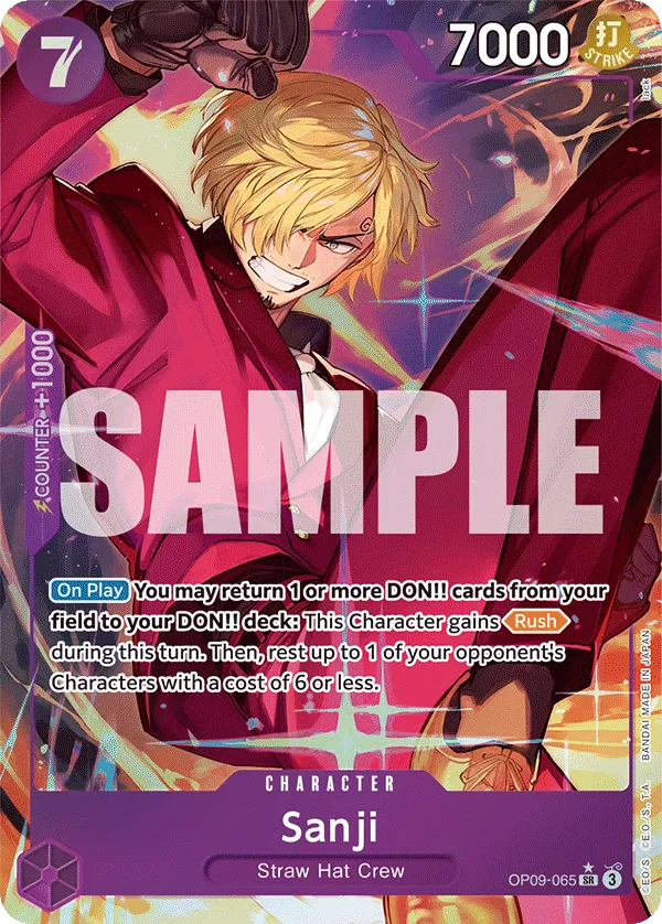 Sanji (065) (Parallel) · Emperors in the New World OP09-065/238