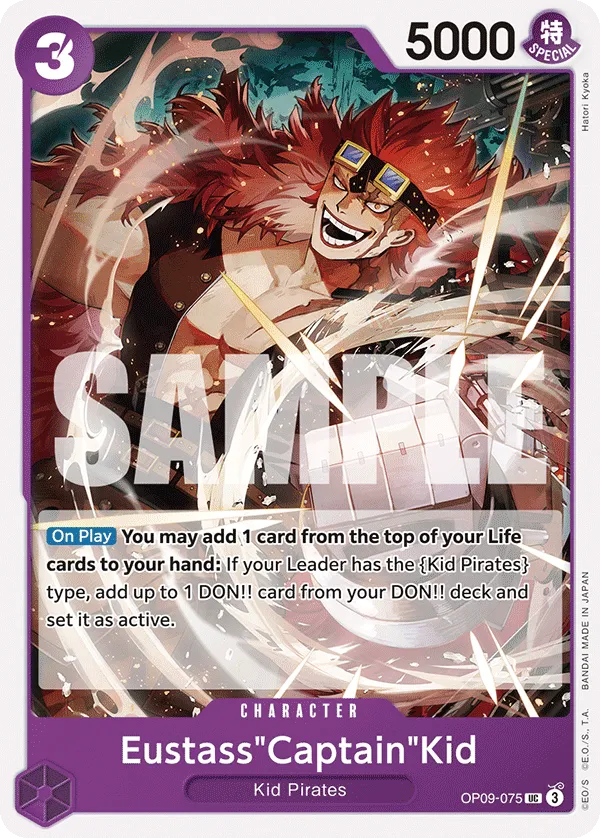 Eustass"Captain"Kid · Emperors in the New World OP09-075/238