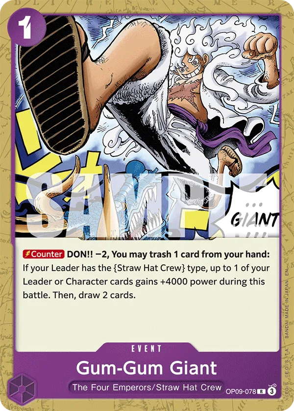 Gum-Gum Giant (Manga) · Emperors in the New World OP09-078/238