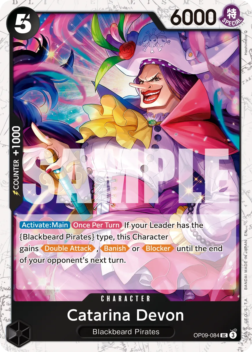 Catarina Devon (Pirate Foil) · Emperors in the New World OP09-084/238