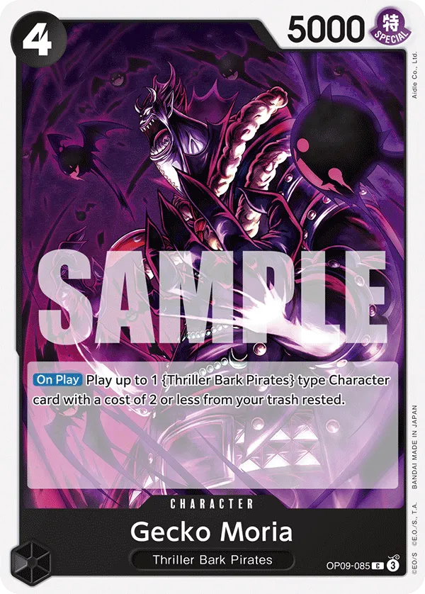 Gecko Moria · Emperors in the New World OP09-085/238