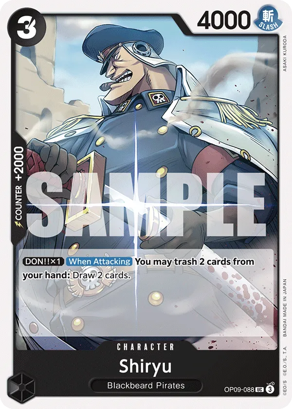 Shiryu · Emperors in the New World OP09-088/238