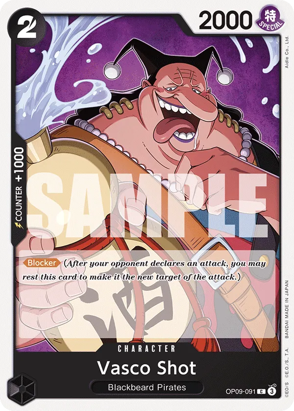 Vasco Shot · Emperors in the New World OP09-091/238