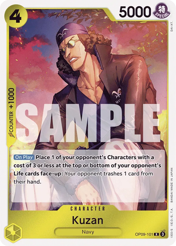 Kuzan · Emperors in the New World OP09-101/238