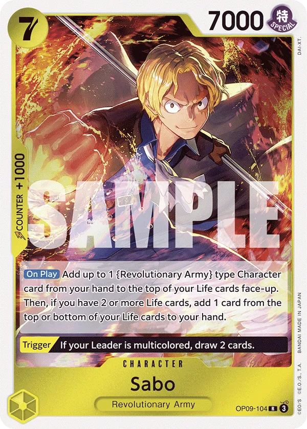 Sabo · Emperors in the New World OP09-104/238