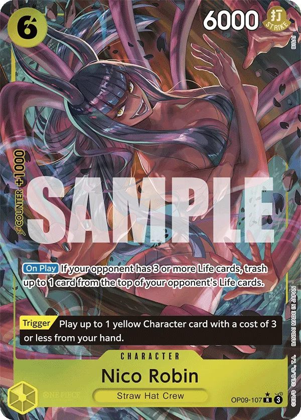 Nico Robin (107) (Parallel) · Emperors in the New World OP09-107/238