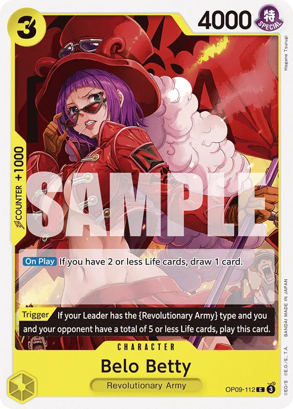 Belo Betty · Emperors in the New World OP09-112/238