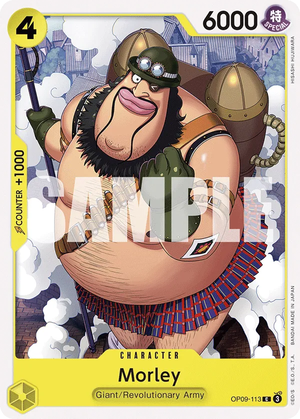 Morley · Emperors in the New World OP09-113/238