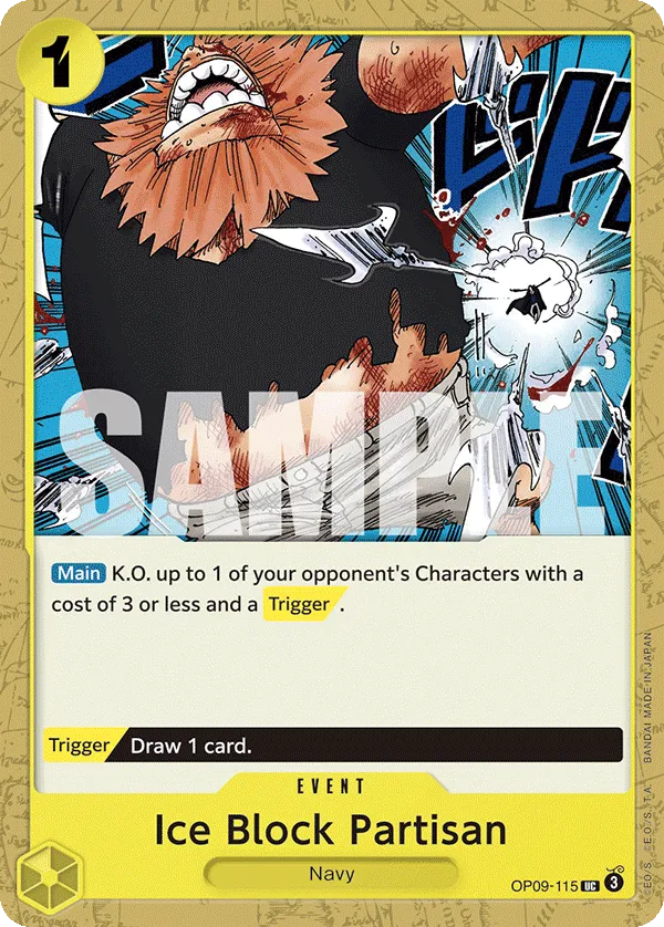 Ice Block Partisan · Emperors in the New World OP09-115/238