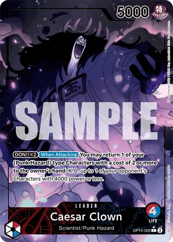 Caesar Clown (002) (Parallel) · Royal Blood OP10-002/174