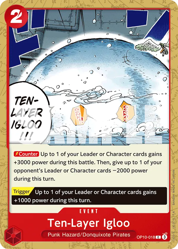 Ten-Layer Igloo (Pirate Foil) · Royal Blood OP10-018/174