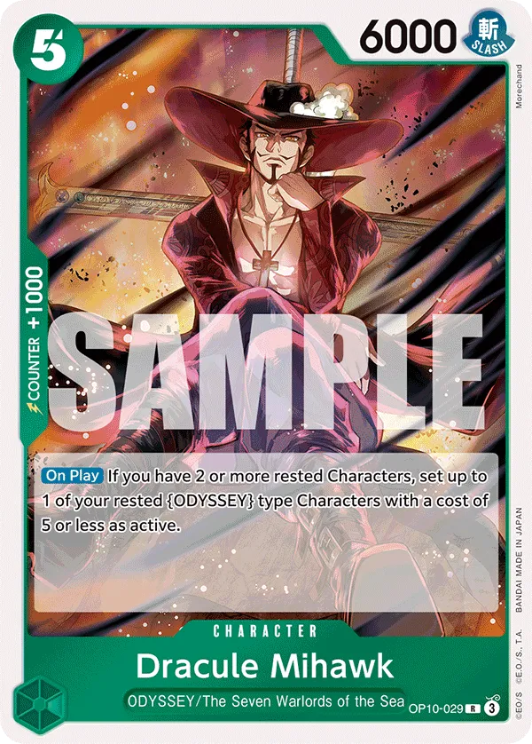 Dracule Mihawk · Royal Blood OP10-029/174