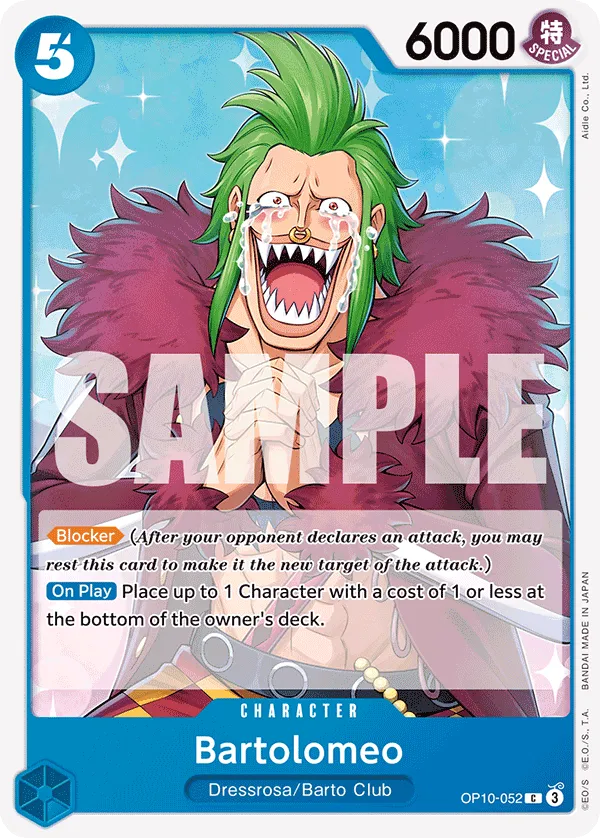 Bartolomeo · Royal Blood OP10-052/174