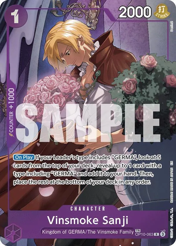 Vinsmoke Sanji (TR) · Royal Blood OP10-063/174