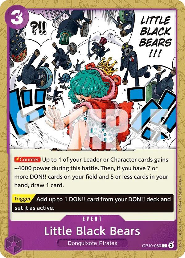 Little Black Bears · Royal Blood OP10-080/174