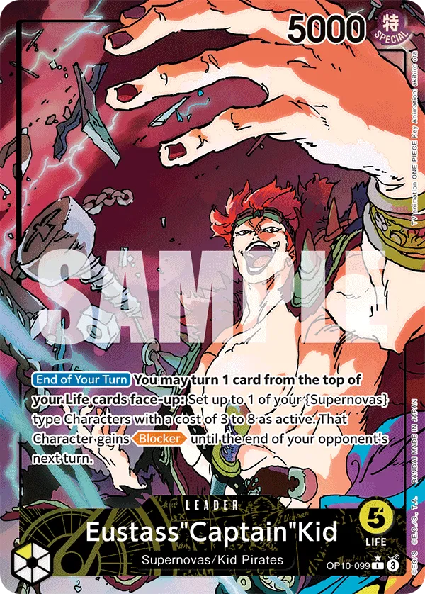 Eustass"Captain"Kid (099) (Parallel) · Royal Blood OP10-099/174