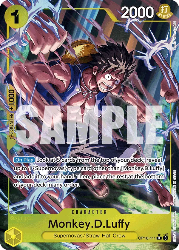 Monkey.D.Luffy (111) (Parallel) · Royal Blood OP10-111/174